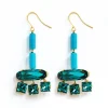 PHILIPPA KUNISCH Lotus Earrings in Blue