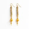 PHILIPPA KUNISCH Tube Earrings in Gold