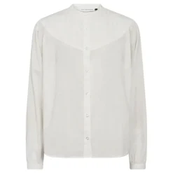 PIESZAK Wiona Bib Shirt in White