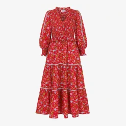 PINK CITY PRINTS Mia Dress in Poppy Meadow