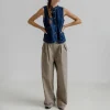 PROJECT AJ117 Passion Vest in Indigo