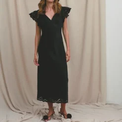 RAILS Mckenna Dress in Black Eyelet
