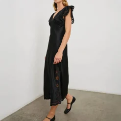 RAILS Mckenna Dress in Black Eyelet