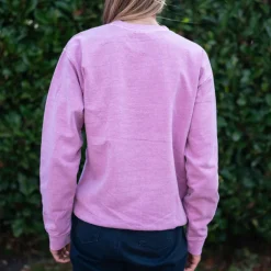 RAINBOW COLOURS Southwold Sweatshirt in Dusty Pink