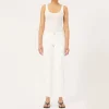 Riley Boyfriend Jeans in White | Collen and Clare