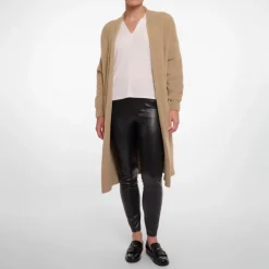 RINO & PELLE Arline Long Cardigan in Desert