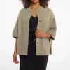 RINO & PELLE Isra Cape in Dusty Khaki