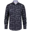 Rock & Roll Tattoo Shirt in Navy | Collen & Clare