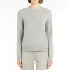 S MaxMara Fedora Sweater in Medium Grey