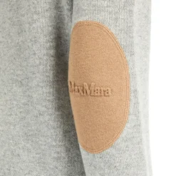 S MaxMara Fedora Sweater in Medium Grey