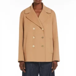 S MaxMara Margot Jacket in Camel