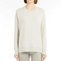 S MaxMara Verona Sweater in Pearl Grey
