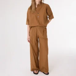 SACRECOEUR Jean Trousers in Brown