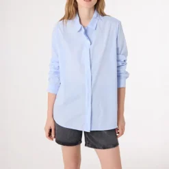 SACRECOEUR Julie Shirt in Sky Blue