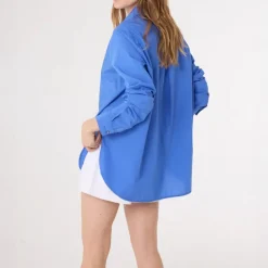 SACRECOEUR Julie Shirt in Bright Blue