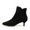 Saga Zip Shoe Boots in Black | Collen and Clare