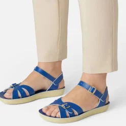 SALTWATER SANDALS Boardwalk Sandals in Cobalt