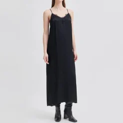Second Female Noma Strap Dress in Black