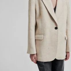 Second Female Sera Blazer in Beige Melange