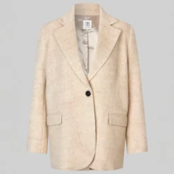 Second Female Sera Blazer in Beige Melange