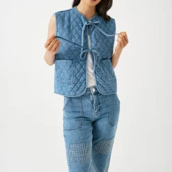 SEVENTY & MOCHI Aria Vest in Rodeo Vintage
