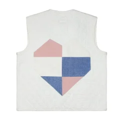 SEVENTY & MOCHI Aria Vest in Ecru