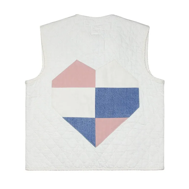 SEVENTY & MOCHI Aria Vest in Ecru