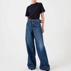 SEVENTY & MOCHI Bay Jean 32" in Idaho Vintage