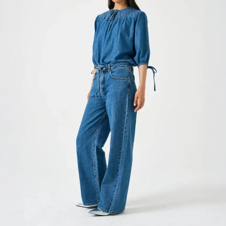 SEVENTY & MOCHI Blake Jean in Dark Weekender