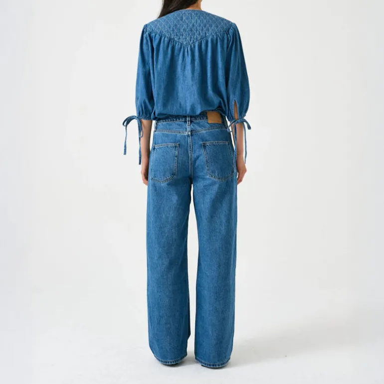 SEVENTY & MOCHI Blake Jean in Dark Weekender