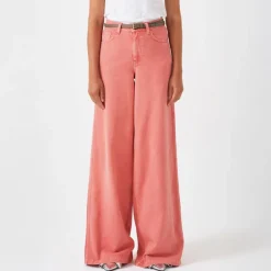 SEVENTY & MOCHI Dear Bay Jean in Mineral Red