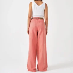 SEVENTY & MOCHI Dear Bay Jean in Mineral Red