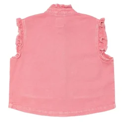 SEVENTY & MOCHI Dear Pablo Waistcoat in Mineral Red