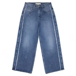 Seventy & Mochi Gracie Side Stripe Jeans in Pasadena Vintage