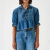SEVENTY & MOCHI Heidi Blouse in Mid Vintage