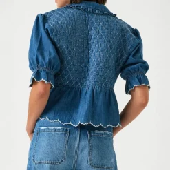 SEVENTY & MOCHI Heidi Blouse in Mid Vintage