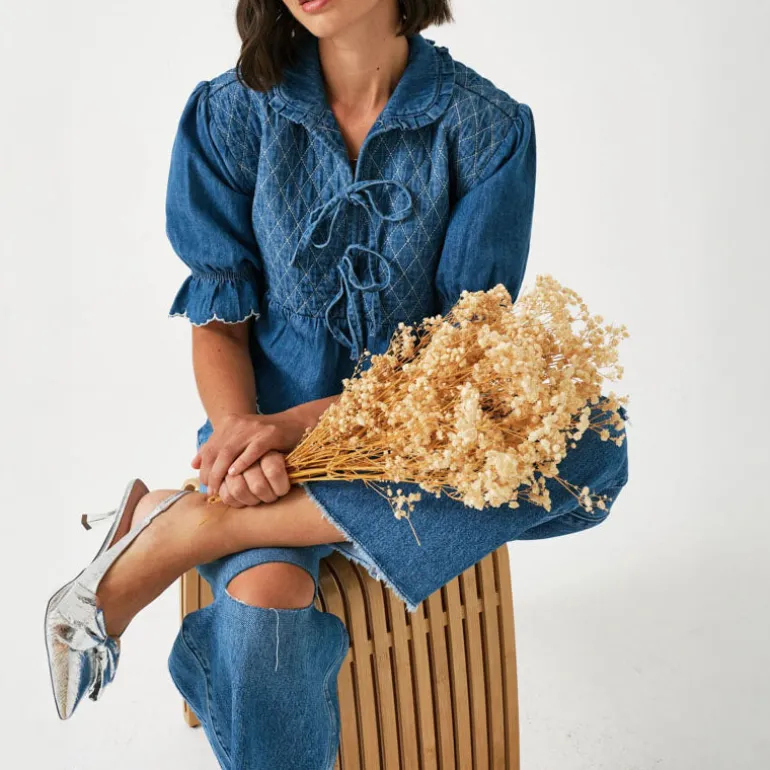 SEVENTY & MOCHI Heidi Blouse in Mid Vintage