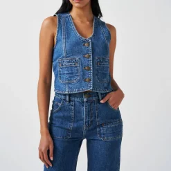 SEVENTY & MOCHI Queenie Jeans in Voyager Vintage