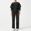 Seventy and Mochi Elodie Full Length Jean in Vintage Black