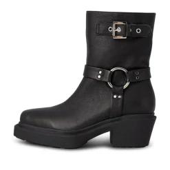 Shoe The Bear Amina Biker Boots in Black