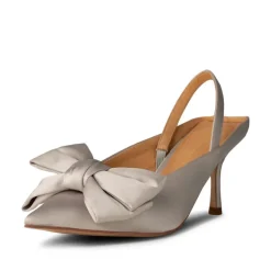 Shoe The Bear Karla Slingback in Grey/Silver