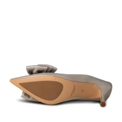 Shoe The Bear Karla Slingback in Grey/Silver