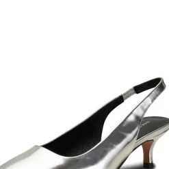 Shoe The Bear Maxine Slingback in Silver Metallic