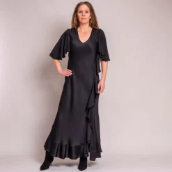 Silk95five Arizona Dress in Noir