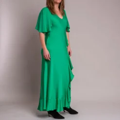 Silk95five Arizona Dress in Colony Green