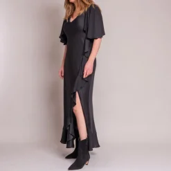 Silk95five Arizona Dress in Noir