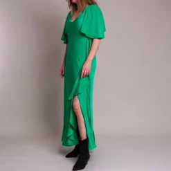 Silk95five Arizona Dress in Colony Green