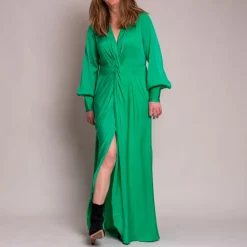 Silk95five Palm Beach Club Dress in Colony Green