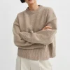 SKALL Campa Jumper in Light Brown Mouline