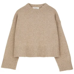 SKALL Campa Jumper in Light Brown Mouline